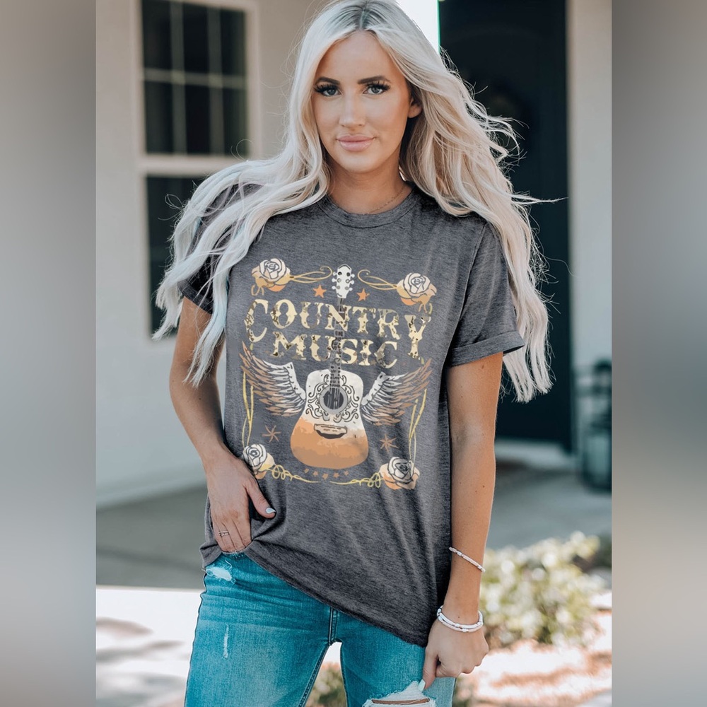 COUNTRY MUSIC Graphic T-Shirt